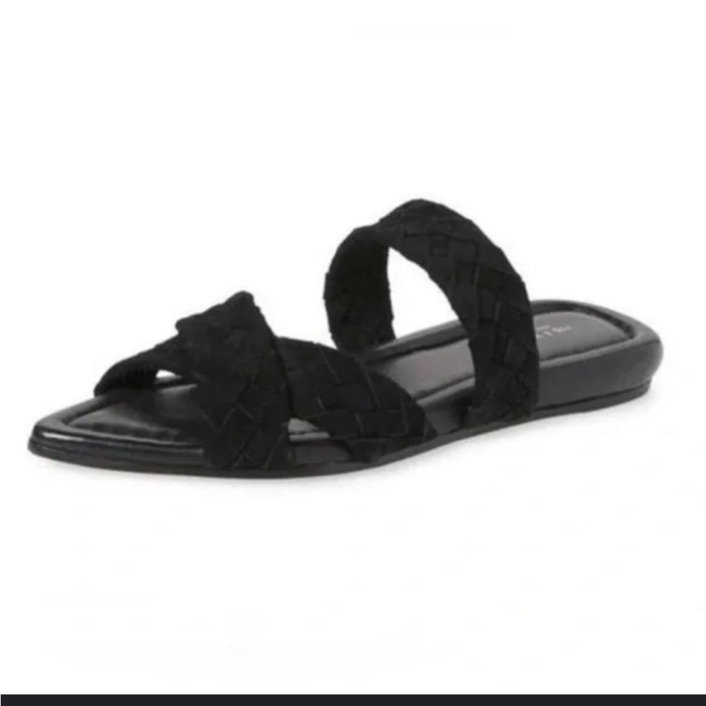 Rag and Bone Lewis pointed flat black sandal NEW size 38.5